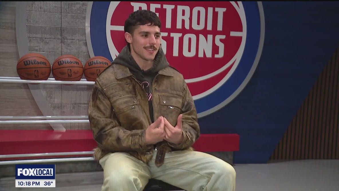 Meet Pistons Jack: Australia's biggest fan comes to the 313